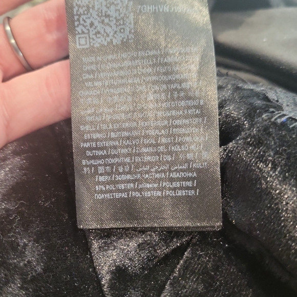 Guess velour/velvet bodycon dress mini dress square neck black night out - Picture 2 of 9